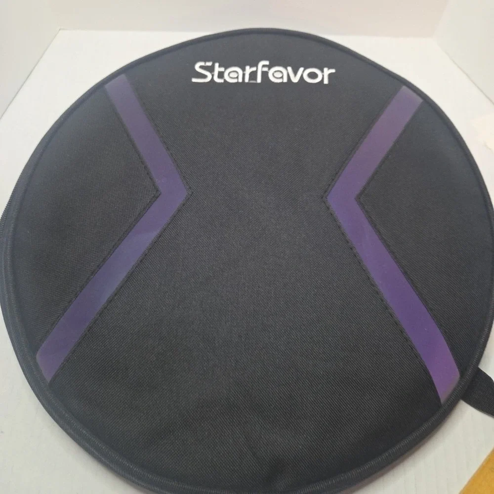 Starfavoe Drum Practice Pad‎ Approx 12-Inch Double-Sided